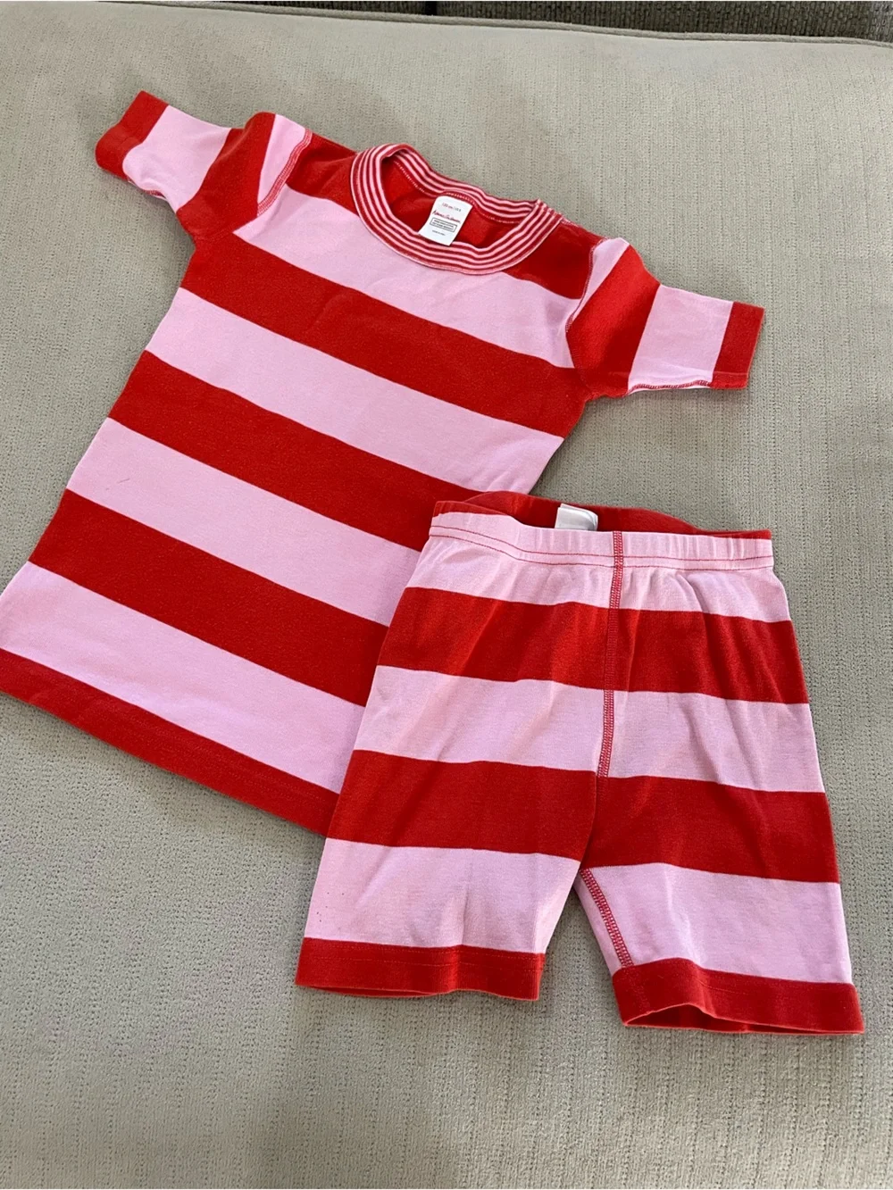 Hanna Andersson Pajama Short Sets Cotton Stretch Short Sleeve